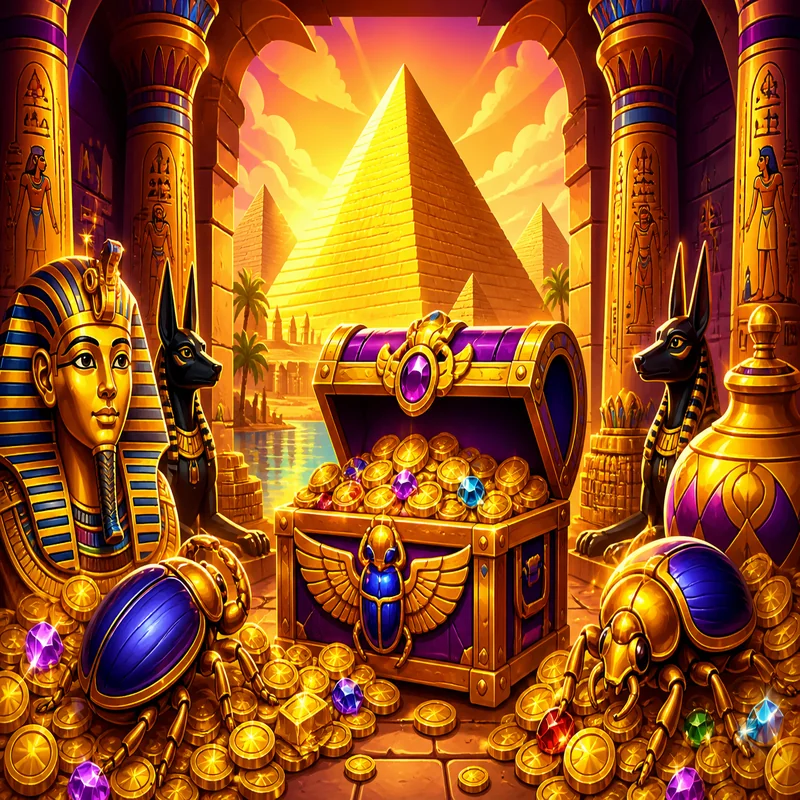 Tomb of Gold game art